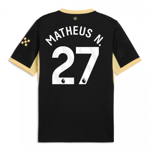 Manchester City Matheus Nunes #27 Vieraspaita 2026-27 Lyhythihainen
